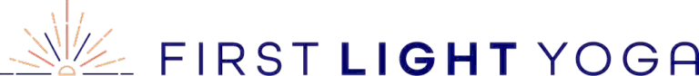 first light yoga extended colour logo, brand logo
